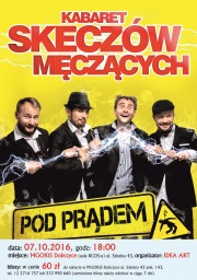 Plakat Kabaret Skeczów Męczących