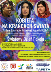 plakat - Kobieta na krańcach świata 