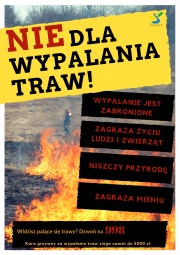 nie dla wypalania traw