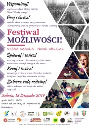 Festiwal Możliwości - plakat