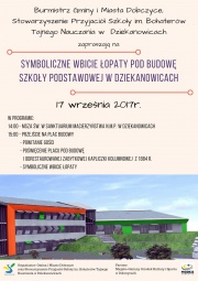 plakat wbicie łopaty