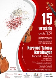 plakat - korowód tańców narodowych