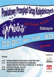 plakat - Przegląd Grup Kolędniczych 2017