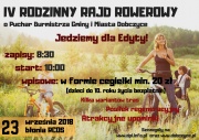 IV Rodzinny Rajd Rowerowy o Puchar Burmistrza Gminy i Miasta Dobczyce