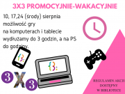 Plakat Promocyjnie - Wakacyjnie