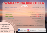 WAKACYJNA BIBLIOTEKA - LIPIEC