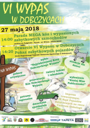 VI Wypas w Dobczycach - plakat