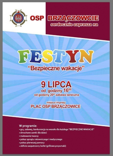 plakat - Festyn