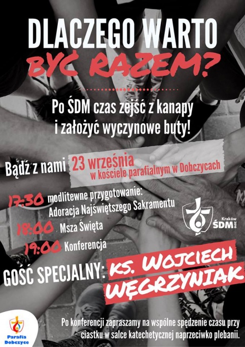 plakat - Bądźmy razem