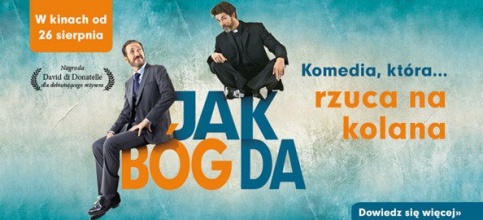 Plakat filmu "Jak Bóg da ... rozśmieszymy Cię do łez!"