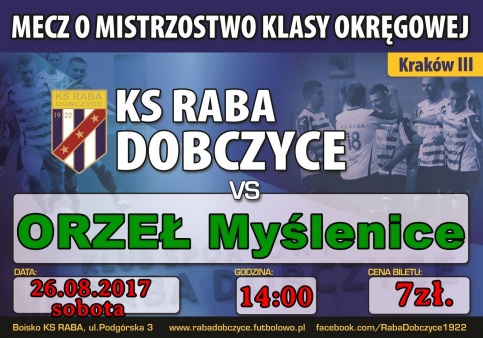 KS Raba vs Orzeł Myślenice