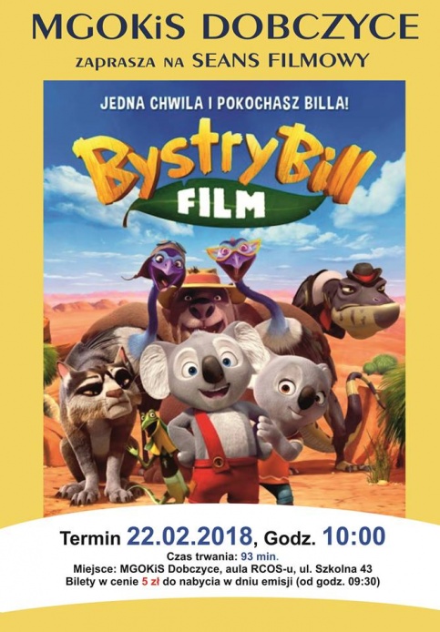 Plakat filmu "Bystry Bill"