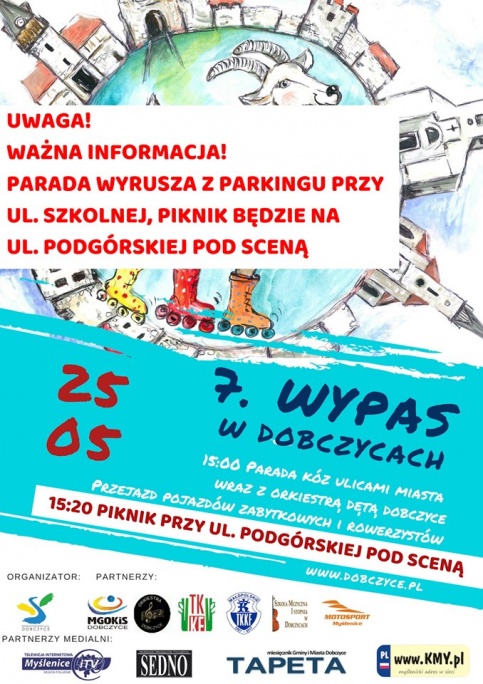 plakat- VII Wypas w Dobczycach