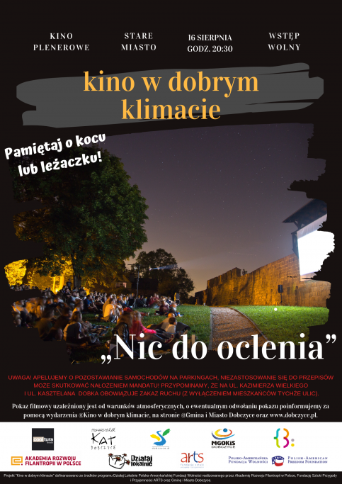 kino plenerowe - "Nic do oclenia"