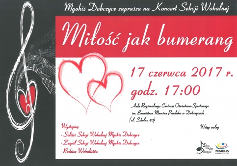 plakat - miłość jak bumerang