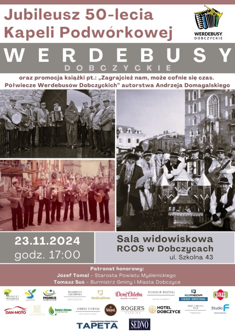 plakat Werdebusy jubileusz 50 lat